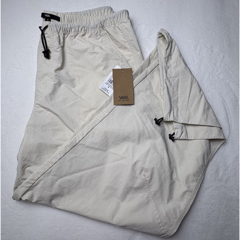 Vans Off The Wall Riley Cargo Pants Khaki Tan Men's Size M NWT